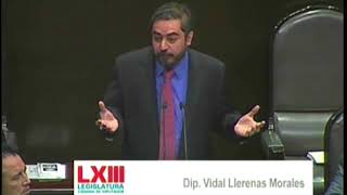 Dip Vidal Llerenas MORENA  Ley de Disciplina Financiera de Entidades Federativas y Mpios [upl. by Antrim]