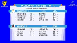 Scarborough  1s v Willetton  1s [upl. by Elletsyrk]