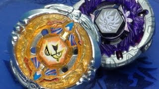 Beyblade Flash Sagittario 230WD vs Jade Jupiter S130RB ベイブレード [upl. by Ashbaugh411]