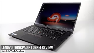 Lenovo ThinkPad P1 Gen 4 Review [upl. by Gibe]