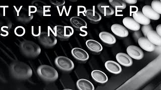 Typewriter Sounds to Help You Relax  ASMR Typewriting Noise Typing Sounds [upl. by Wolliw]