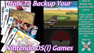 How To Dump Your Nintendo DSi Games  Modded DSi3DS Systems Required [upl. by Kahn139]