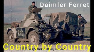 Daimler Ferret 1952 Country By Country [upl. by Palmira249]