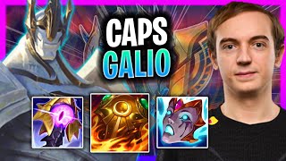 CAPS IS SO CRAZY WITH GALIO  G2 Caps Plays Galio Mid vs Corki Season 2024 [upl. by Nohtahoj]