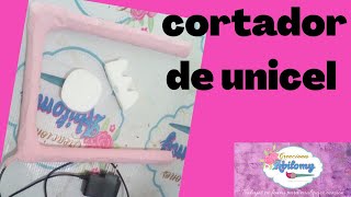 ✂️CORTADOR de UNICEL⚪casero [upl. by Norene]