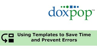 Using EFiling Templates to Save Time and Prevent Errors [upl. by Dennis827]