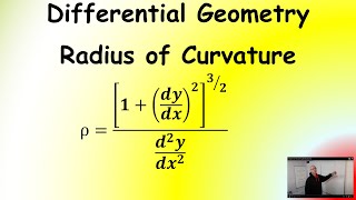 Differential Geometry Radius of Curvature [upl. by Ardnalac]