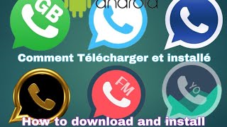 Comment télécharger GB Whatsapp  How to download GB Whatsapp [upl. by Dorothea]