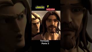 Jesús es Tentado⛪ Por Satanás Parte 3jesusteama superlibrotentaciones superbook [upl. by Liberati]