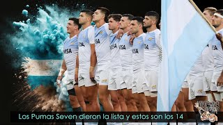 URGENTE 💙🤍💙 Dieron la Lista de los Pumas Seven para los Juegos Olímpicos [upl. by Aekal]