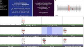 Sovereignty Blues  The Lickerish Quartet playalong for guitar two vocal parts [upl. by Duky]