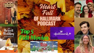 Top 5 Fall Hallmark Movies Christmas Con Reveal Batch 3 Hallmark Preview [upl. by Llirret59]