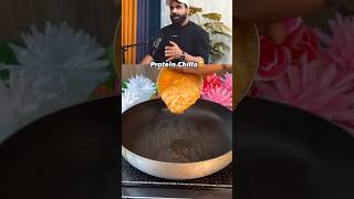 I really tried guys  plz must try healthydiet chilla healthyfood food gymdiet recipe [upl. by Rehtaef]