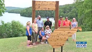 First Almost Heaven swing in Raleigh County unveiled [upl. by Randall]