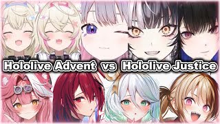 HoloJustice and their Plans to capture HoloAdvent  『Hololive』 [upl. by Yanrahs]