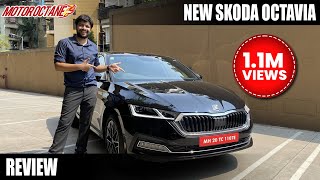 New Skoda Octavia Review  Variants Engines Mileage Features Price in India [upl. by Iddet]