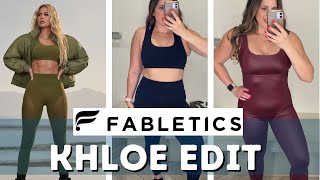 FABLETICS KHLOE EDIT  Try On and Review Khloe Kardashian x Fabletics [upl. by Jacoba]