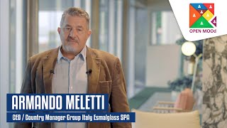 Armando Meletti CEO Country Manager Group Italy Esmalglass spa [upl. by Oilasor]