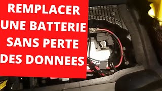 Remplacer une batterie sans perdre les donnéesReplace a battery without losing data car radio code [upl. by Kleeman784]