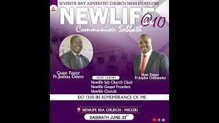 NEWLIFE SDA CHURCH MIGORI LIVE STREAM HOLY COMMUNION SABBATH [upl. by Teraj450]