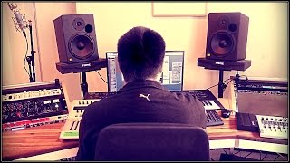 Beat Making  Pablo Prod making a Hip Hop beat 2016 [upl. by Aenert]