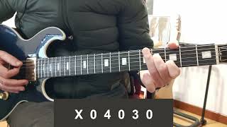 Here I go again Unplugged Guitar Lesson short WITH TAB [upl. by Socin]