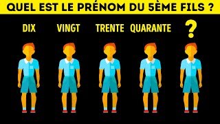 15 Enigmes Difficiles Qui Vont te Rendre Fou [upl. by Ddahc]