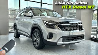 Kia Seltos HTX Diesel Manual 2024  Diesel Suv Under 20 Lakh  YD Cars Review [upl. by Aidnama]