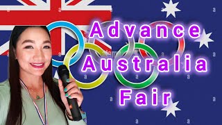 Advance Australia Fair  Australias National Anthem  By Bevelyn Loprez [upl. by Akitan]