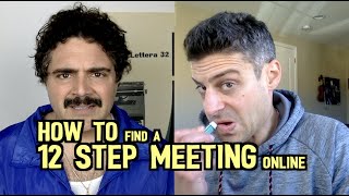 How to Find a 12 Step Meeting Online [upl. by Milone]