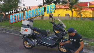 Pandu Uji Wmoto XDV 250i XProject  Agresif Ke  Ada Perkara Perlu Diingat [upl. by Ingra]