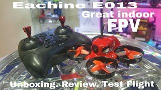 Eachine E013 Micro FPV Drone  Review and Test Flight [upl. by Azriel650]