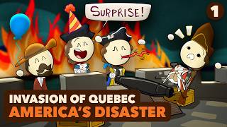 Invasion of Quebec America’s Founding Disaster  US History  Extra History  Part 1 [upl. by Maxi]