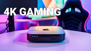 M4 Pro Mac Mini  HANDLE 4K GAMING in 2024 [upl. by Mcgaw784]