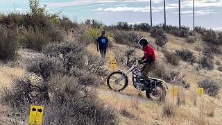 AHRMA vintage motorcycle trials at Pomeroy [upl. by Starks]