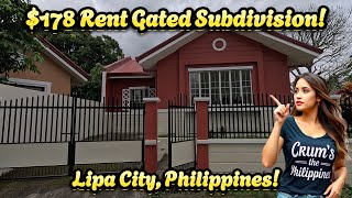 178 Rent Gated Subdivision Lipa City Philippines PH [upl. by Siddon]