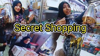 Shopping start  bolden market  Memoni Sisters  trending [upl. by Dorreg]