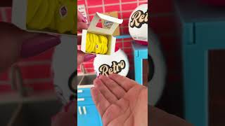 Mini Brands RETRO Minis Opening Satisfying Video ASMR shorts mini [upl. by Gurango]