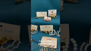 Trendy earrings combo set less than market price [upl. by Annawahs]