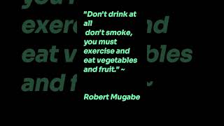 Robert Mugabe quotive motivationalquotes motivation facts [upl. by Rosenblast]