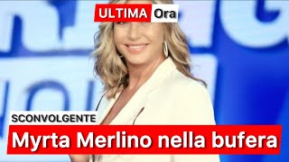 Pomeriggio Cinque Myrta Merlino nella bufera [upl. by Vidda]