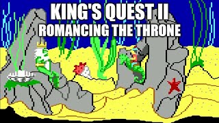 KINGS QUEST II Adventure Game Gameplay Walkthrough  No Commentary Playthrough [upl. by Nonad]