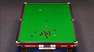 Neil Robertson vs Hossein Vafaei  Welsh Open Snooker 2019 [upl. by Enila609]