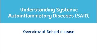 Presentation of Behçet disease [upl. by Quickman]