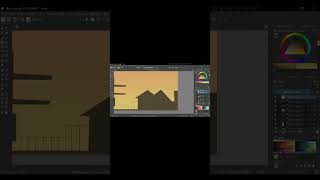 Digital Art in Krita For Beginners shorts [upl. by Evans]