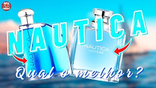 QUAL O MELHOR  🤔 NAUTICA BLUE ou NAUTICA VOYAGE  perfume nautica voyage blue duplafragrancia [upl. by Goldi503]