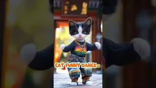 Cat Funny Dance🤣🐾🎉shorts cat catvideos [upl. by Claus]