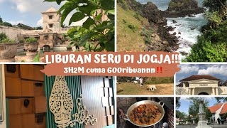 CUMA 600RIBUANN ‼️ LIBURAN SERU DI JOGJA  PLUS ITINERARY 3Hari2Malam‼️ [upl. by Bish]