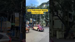 Volkswagen Beetle at chennai volkswagen vwbeetle classic classiccars carlover Chennai shorts [upl. by Mayhew]