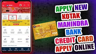 Kotak Mahindra Bank Credit Card Apply Online in Tamil [upl. by Etteuqaj]